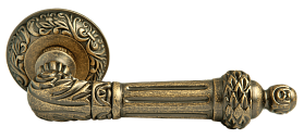 Межкомнатная дверная ручка Rucetti RAP-CLASSIC 3 OMB, Старая античная бронза
