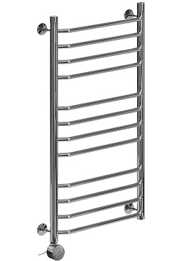 Полотенцесушитель электрический Ника TRAPEZIUM 100x60, левый тэн, хром