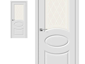 Межкомнатная дверь Скинни-21 П-23 (Белый) Худ.