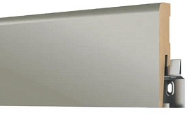 Напольный плинтус МДФ Arbiton Cavare ML0801 Taupe 80x16мм, 1 м.п.