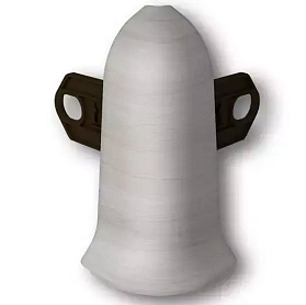 Угол наружный для плинтуса Идеал Классик-85, К-П85-Нк 268 Клен серый, 85мм