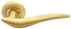 Межкомнатная дверная ручка Rucetti RAP 4 SG, Матовое золото