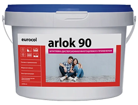 Шпатлевка дисперсионная многоцелевого применения Arlok 90 (3 кг)