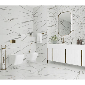 Плитка настенная  Синьорина GR109  Декор 02 карвинг 30x90 (1.08м²/уп), 1 кв.м.