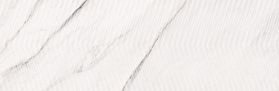 Керамическая плитка Meissen O-CCH-WTA052 Carrara Chic рельеф шеврон белый 29х89,1 м.кв.