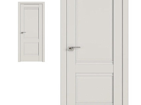 Межкомнатная дверь Profil Doors экошпон серия U 1U Дарк Вайт глухое полотно