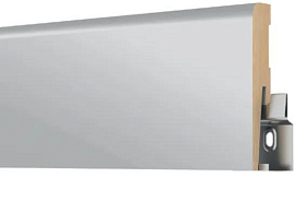 Напольный плинтус МДФ Arbiton Cavare ML0801 Осло Серый 80x16мм, 1 м.п.