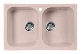Мойка кухонная AquaGranitEx M-15 (315) розовый