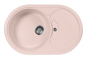 Мойка кухонная AquaGranitEx M-18S (315) розовый