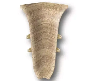 Угол внутренний для плинтуса Идеал Классик-85,К-П85-В 272 Сосна золотистая, 85мм