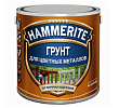 Грунт для металлических поверхностей Hammerite, красный (0,5л)