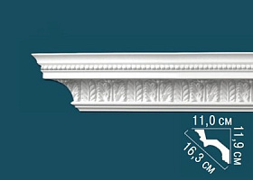 Карниз Перфект с рисунком АА026 110х119х2400 мм, 1 м.п.
