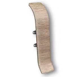 Соединитель для плинтуса Идеал Классик-70, К-П70-С 203 Дуб беленый, 70мм