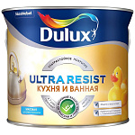 Краска Dulux Ultra Resist Кухня и Ванная матовая BW (2,5л)