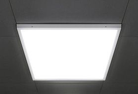 Светильник светодиодный потолочный Армстронг Албес UNIVERSAL LED однородный свет 3060лм/6500к рассеиватель ОПАЛ (360 724) 600х600