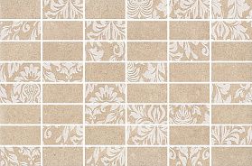 Декор Kerama Marazzi MM8263 Золотой пляж темный беж мозаичный 20х30