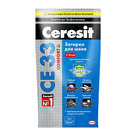 Затирка для швов Ceresit COMFORT CE33 Натура 41, 5кг
