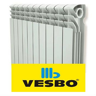 Радиатор отопления алюминиевый Vesbo / Весбо V 500 10 секций