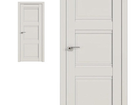 Межкомнатная дверь Profil Doors экошпон серия U 3U Дарк Вайт глухое полотно