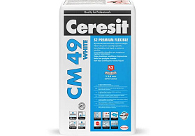  Высокоэластичный плиточный клей для сверхкрупного формата Ceresit CM49, 20 кг