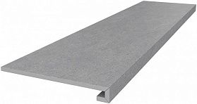 Ступень Kerama Marazzi DL500820R/GCF клееная Фондамента серый светлый 33x119,5x0,9