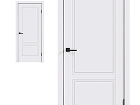 Межкомнатная дверь Velldoris Эмаль SCANDI 2P цвет Белый RAL9003