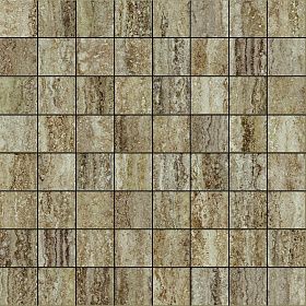Мозаика Italon Травертино Силвер 29,2х29,2 коричневый, 1 кв.м.