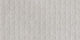 Керамическая плитка Нефрит Фишер серый рельеф 30х60, 1 кв.м.