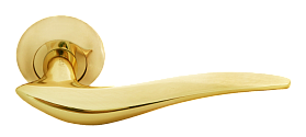 Межкомнатная дверная ручка Rucetti RAP 4 PG, Золото