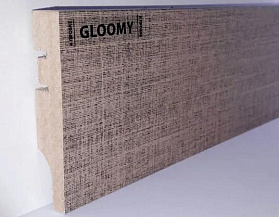 Плинтус МДФ Floor Plinth 1118-8016 Gloomy, 1 м.п.