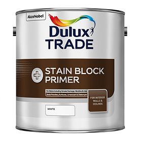 Грунтовка Dulux Trade Stain Block Primer для блокировки старых пятен белая (1л)