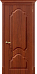 Межкомнатная дверь ПВХ Браво Скинни-32 П-31, Итальянский Орех глухое полотно