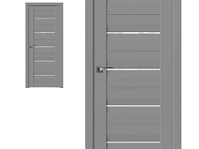 Межкомнатная дверь Profil Doors экошпон серия U 48U Манхэттен полотно со стеклом Белый Триплекс