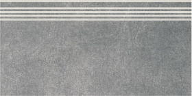 Ступень Kerama Marazzi SG614620R/GR Королевская дорога серый темный обрезной 30х60х9