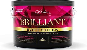 Краска интерьерная Parade DELUXE Brilliant Soft Sheen полуматовая, база C 9л