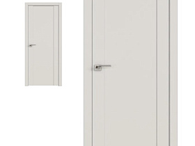 Межкомнатная дверь Profil Doors экошпон серия U 20U Дарк Вайт глухое полотно