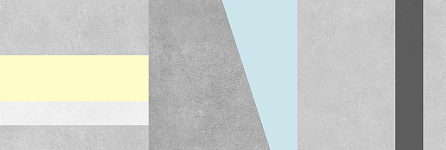 Керамическая плитка Laparet Cement серый узор 25х75, 1 кв.м.
