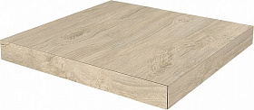 Ступень Kerama Marazzi SG506520R/GCS угловая клееная левая Сальветти капучино светлый 33x33x0,9