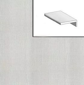 Наличник прямоугольный для дверей из экошпона 2150х70х8мм Bianco Crosscut