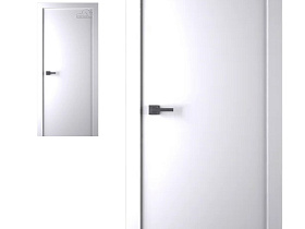 Межкомнатная дверь эмаль Belwooddoors Авеста белая, глухое полотно