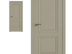 Межкомнатная дверь Profil Doors экошпон серия U 2.112U Шелл Грей глухое полотно