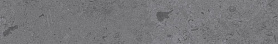 Керамогранит Kerama Marazzi DD205100R/3BT Плинтус Про Лаймстоун серый темный натуральный обрезной 60х9,5x11