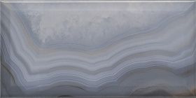 Керамическая плитка Kerama Marazzi 19076 Сеттиньяно синий грань глянцевый 9,9x20x0,92, 1 кв.м.
