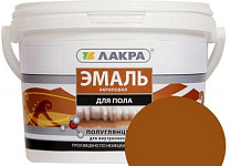 Эмаль акриловая  для пола ЛАКРА, желто-коричневый Л-С, 2.4 кг