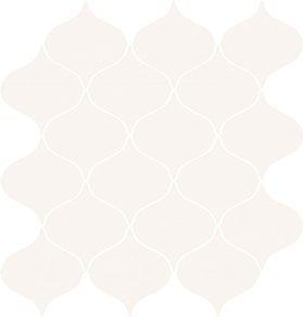 Мозайка Meissen O-ONR-WIN051 Ocean Romance белый 28,1x29,3
