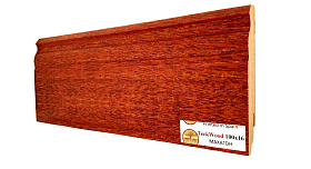 Плинтус МДФ TeckWood фигурный 100х16мм Махогон, 1 м.п.