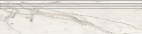 Керамогранит Kerranova Ступень Marble Trend К-1000/LR/st01 Каррара лаппатированный 29.4х120, 1 кв.м.