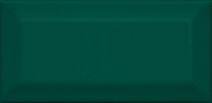 Керамическая плитка Kerama Marazzi 16058 Клемансо зелёный грань 7.4х15, 1 кв.м.