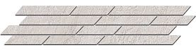 Бордюр Kerama Marazzi SG144/003 Гренель серый светлый мозаичный 46,5х9,8х11