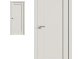 Межкомнатная дверь Profil Doors экошпон серия U 93U Дарк Вайт глухое полотно